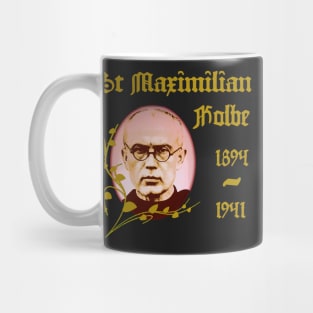 St Maximilian Kolbe Catholic Saint Mug